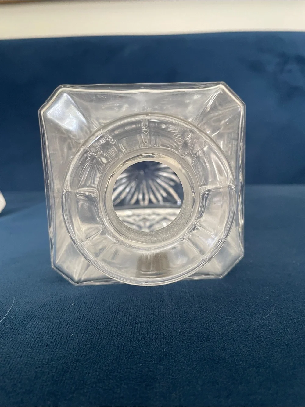 Italian Crystal Decanter. RCR—Royal Crystal Rock.
